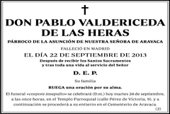 Pablo Valdericeda de las Heras